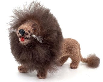 10 Handwork Kunstlerschutz Wagner Flocked Animals Made West
