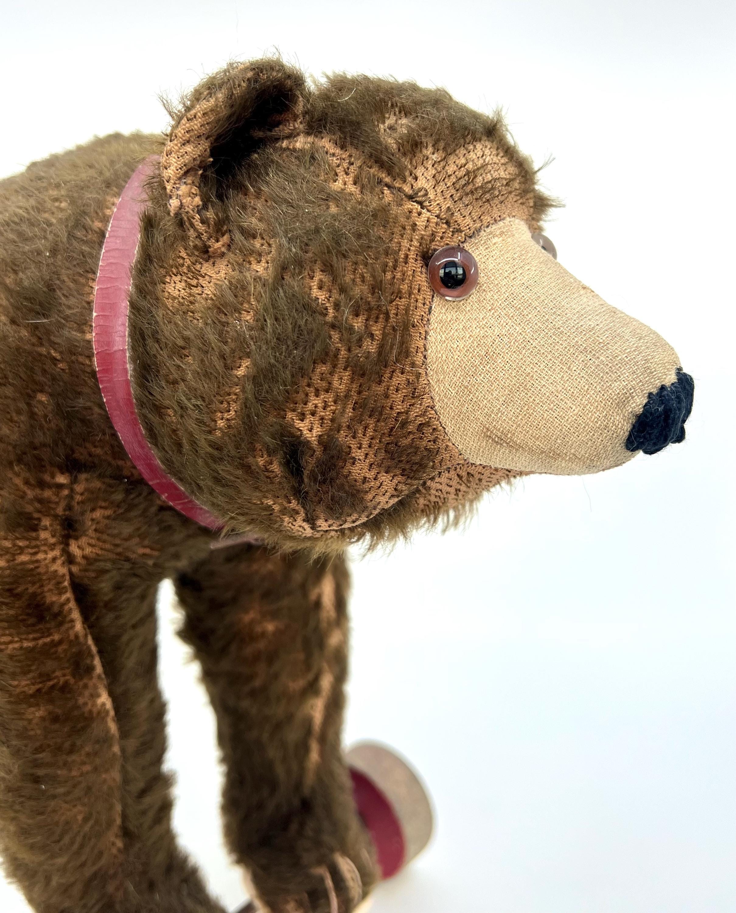 シュタイフ ベア オン ホイールズ 1930 年代 ロング F ID ボタン