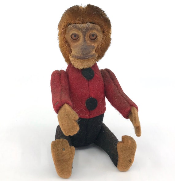 Antique Schuco Germany Monkey Bell Hop Perfume Holder Art Deco