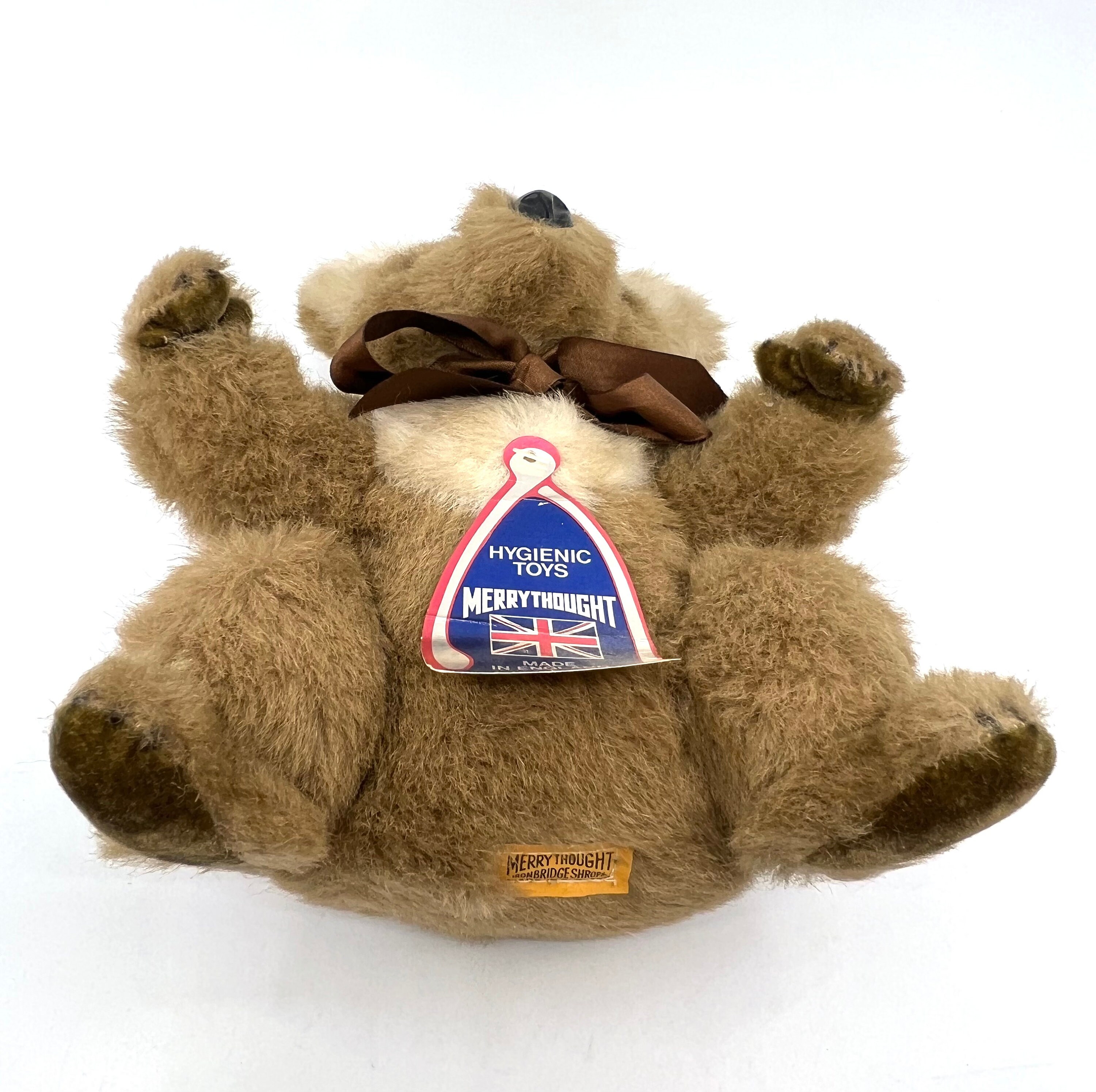 Merrythought England Plush Koala Bear 1990s Hang Tag Seam Label