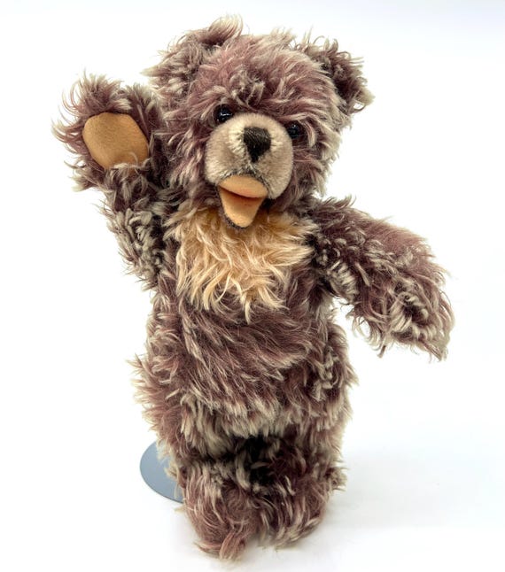 Steiff Zotty Teddy Bear 1959 Cinnamon Frosted Mohair Plush 28 Cm