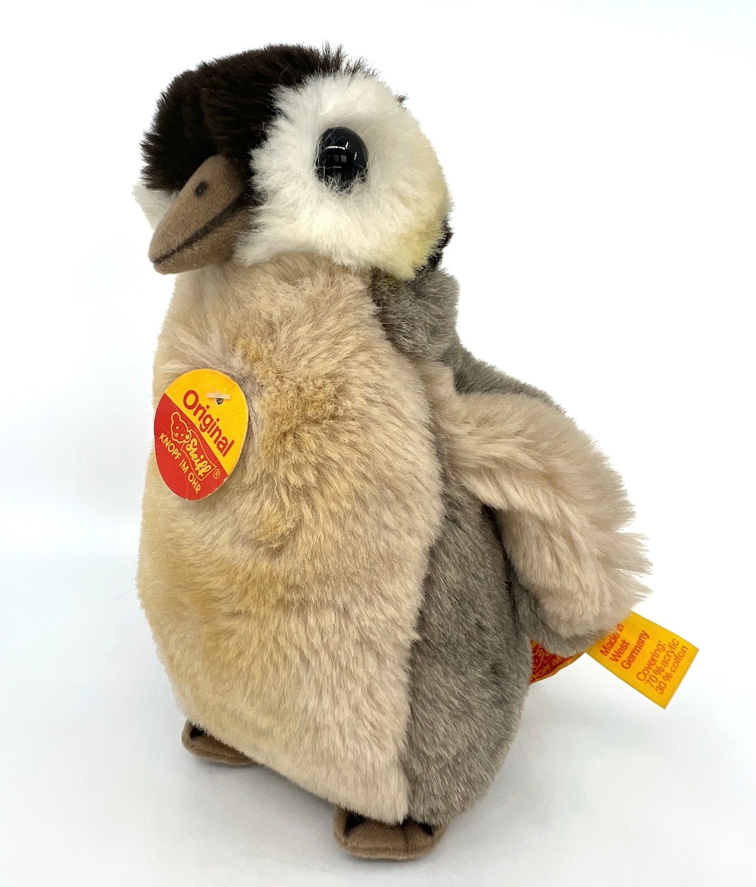 Steiff ペンギン 2505/12 ボタンタグ付 西ドイツ　ヴィンテージ シュタイフ ドイツ 若いペンギン ユング ベイビー 1980 年代
