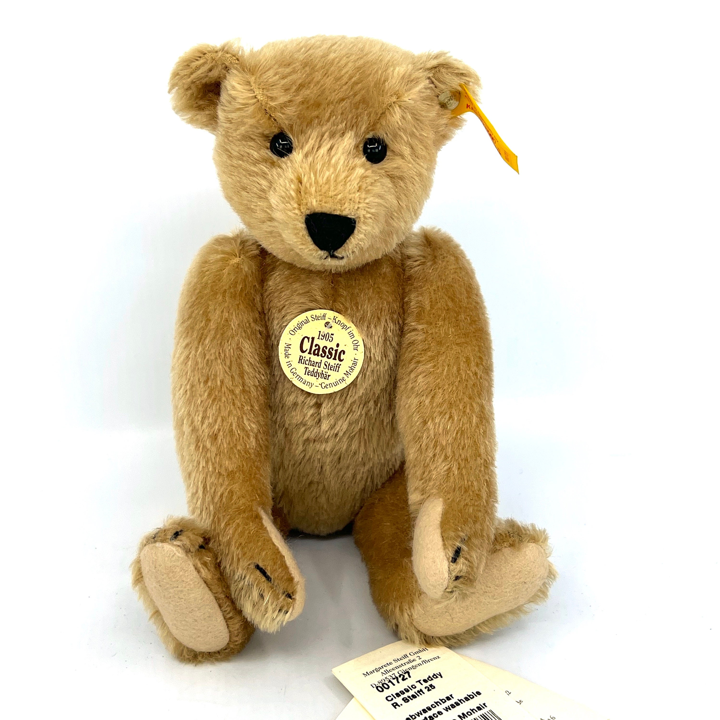 シュタイフ　クラシック　1905 Steiff Bärle 1905 Vintage-Replica Teddy Bear | Wheelers