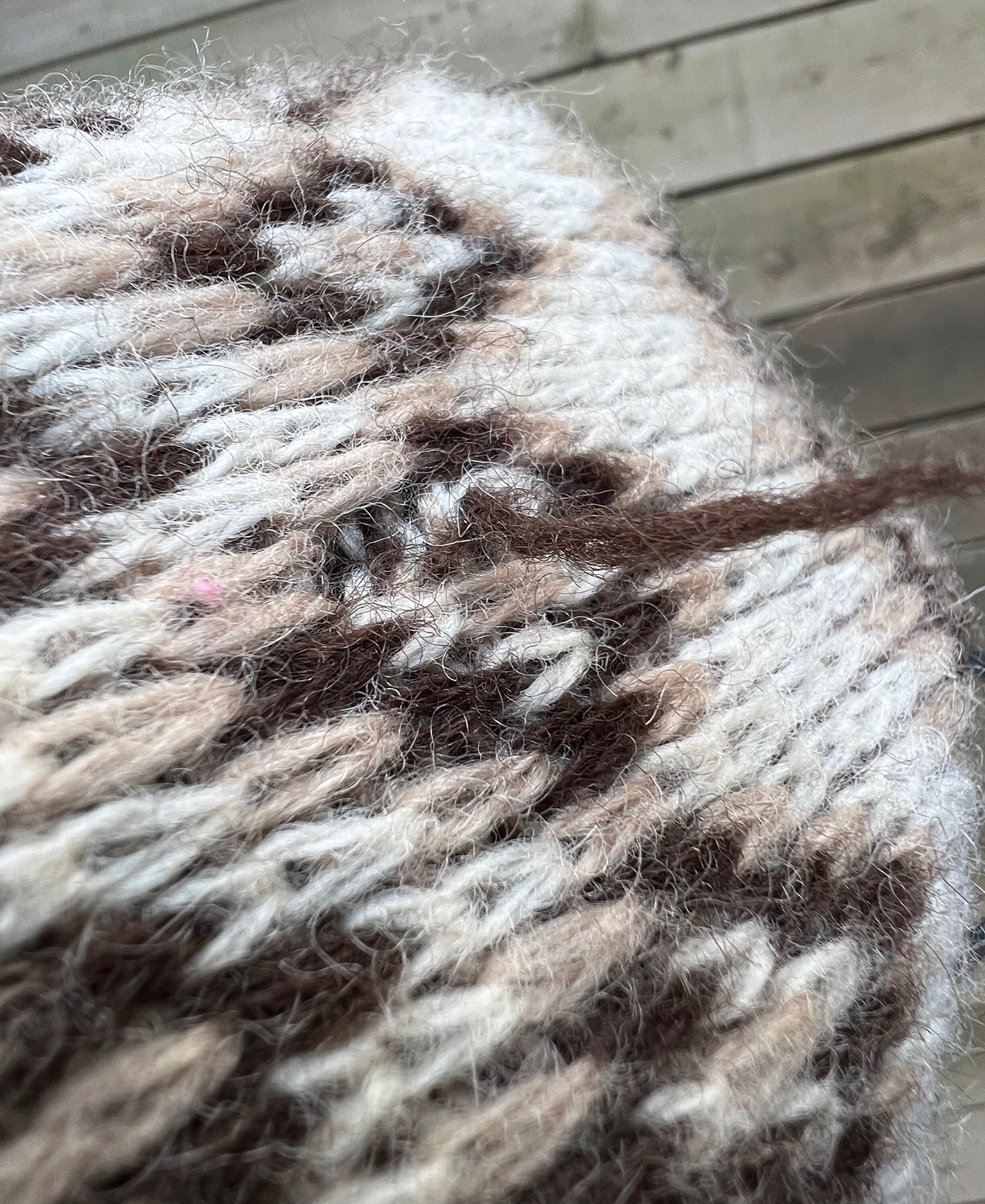 Nordic Wool Cardigan Ski Sweater 1970s Brown Cream Nordic Wool Cardigan Ski Sweater 1970s Brown Cream