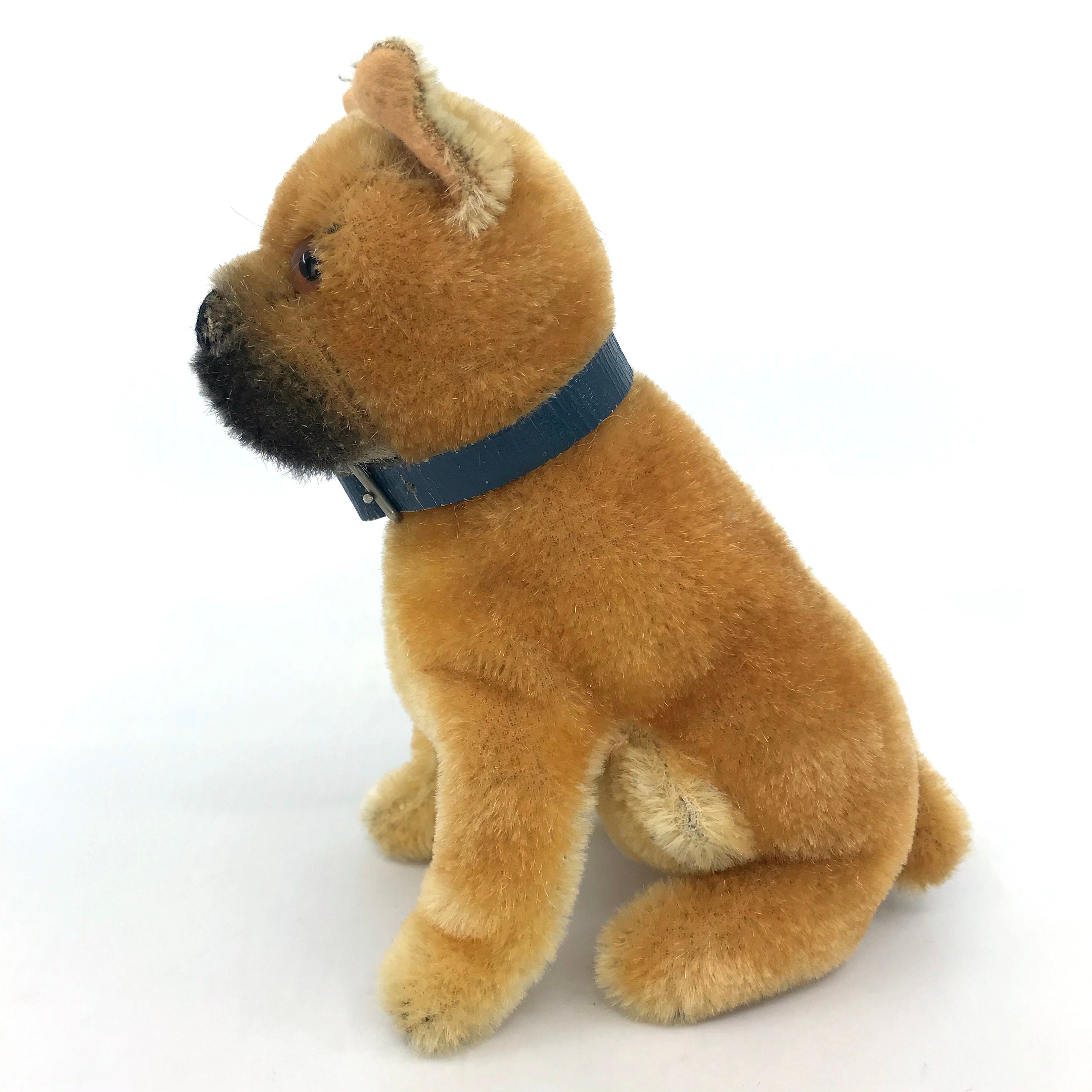 シュタイフ ボクサー犬 シュタイフ ドイツ サラス ボクサー犬 座っている 14 cm 5.5 インチ