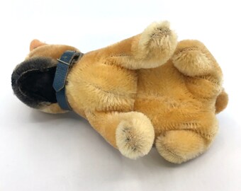 シュタイフ ドイツ サラス ボクサー犬 座っている 14 cm 5.5 インチ