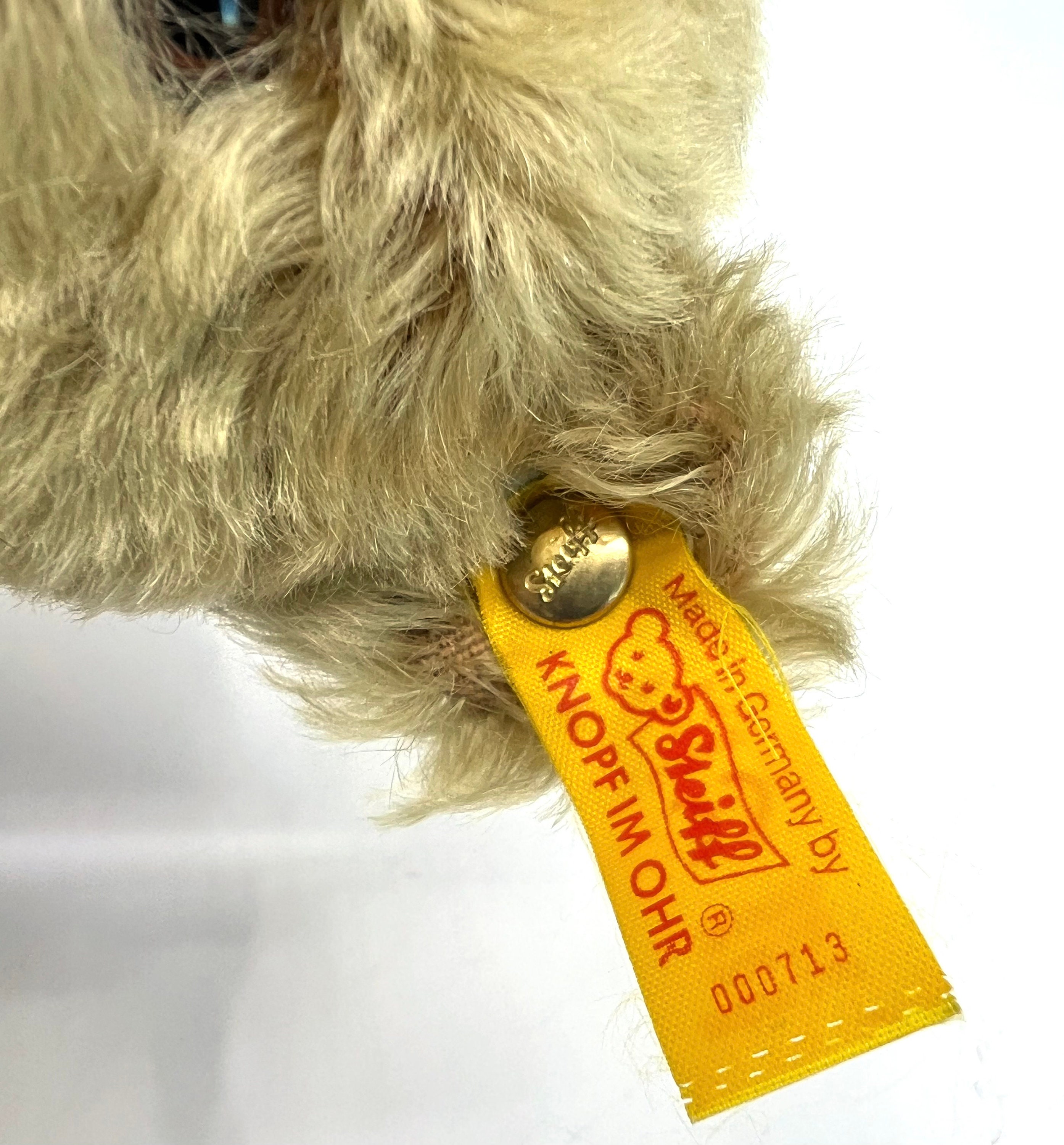 Steiff Classic 1920 Teddy Bear 2003 Brass Mohair Replica Steiff Classic 1920 Teddy Bear 2003 Brass Mohair Replica