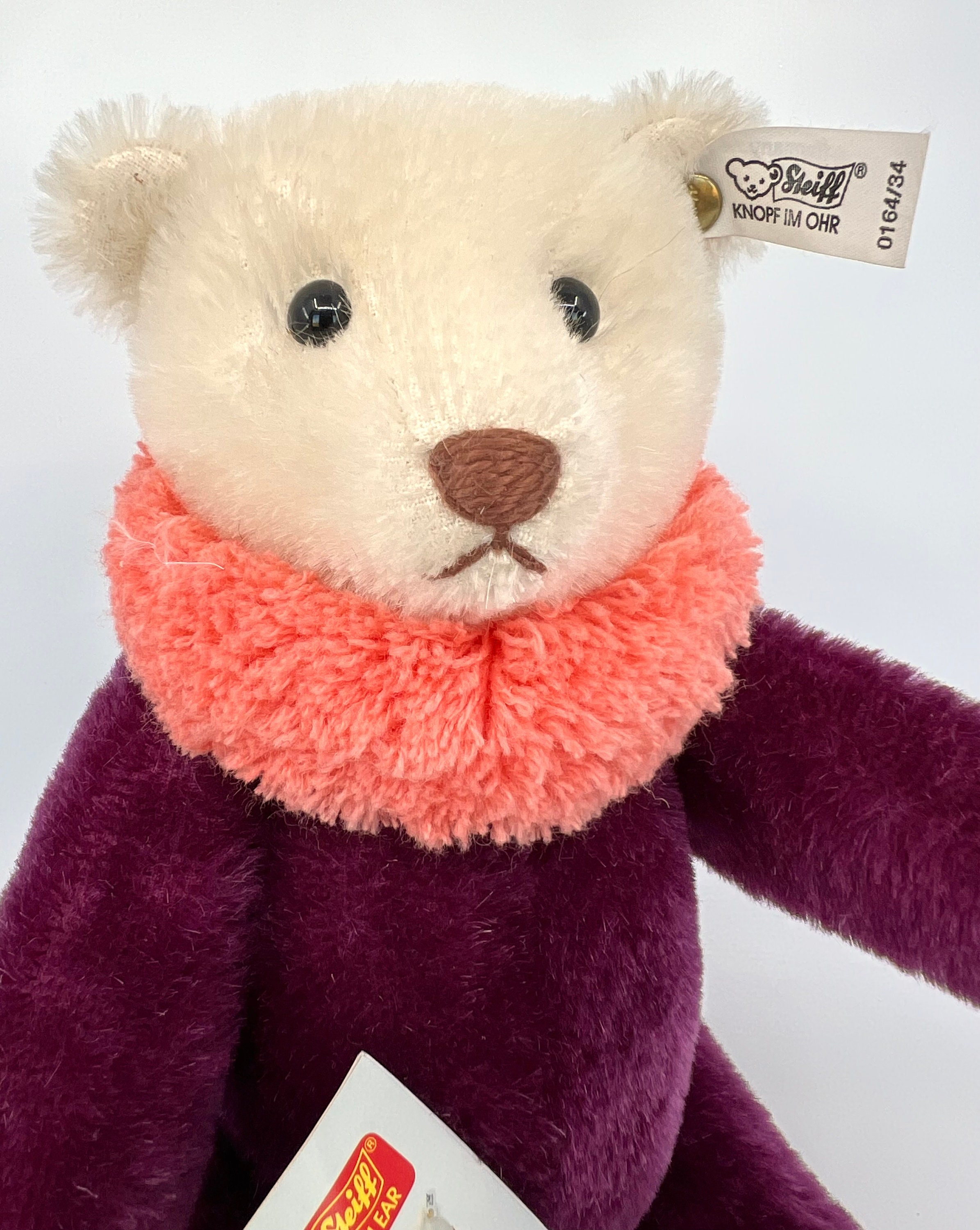 Steiff Circus Dolly Teddy Bear Replica 1913 ID Button and Tags 34 Cm 14 in Violet Mohair 1987 Special Edition Stuffed Animal - Etsy Steiff Circus Dolly Teddy Bear Replica 1913 ID Button and Tags 34 Cm 14 in Violet Mohair 1987 Special Edition Stuffed Animal - Etsy