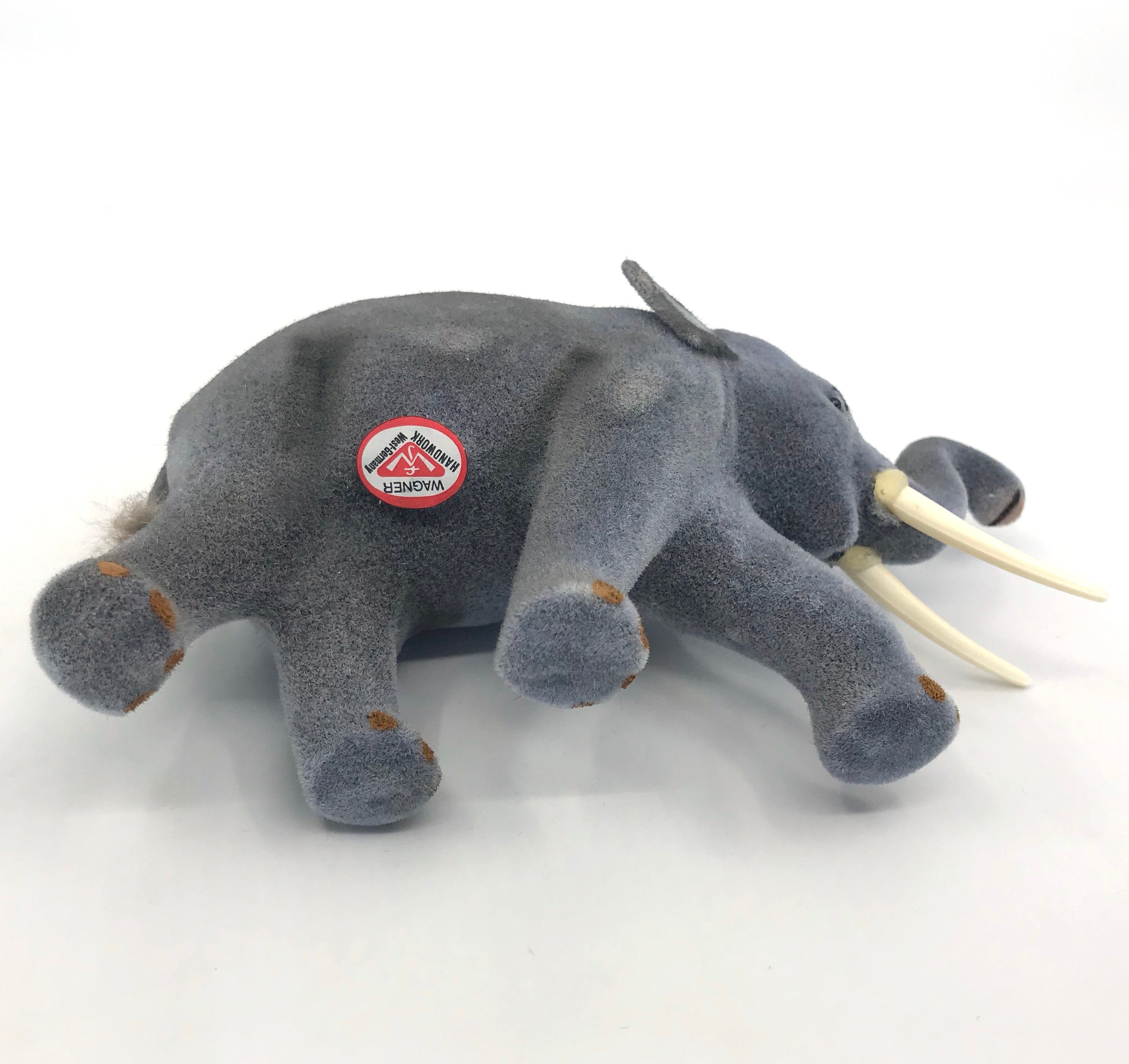 Wagner Kunstlerschutz 象のウール フロック加工 おもちゃの