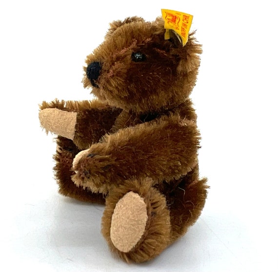 Steiff Miniature Replica 1921 Teddy Bear 9 Cm 3.5 Inches Brown