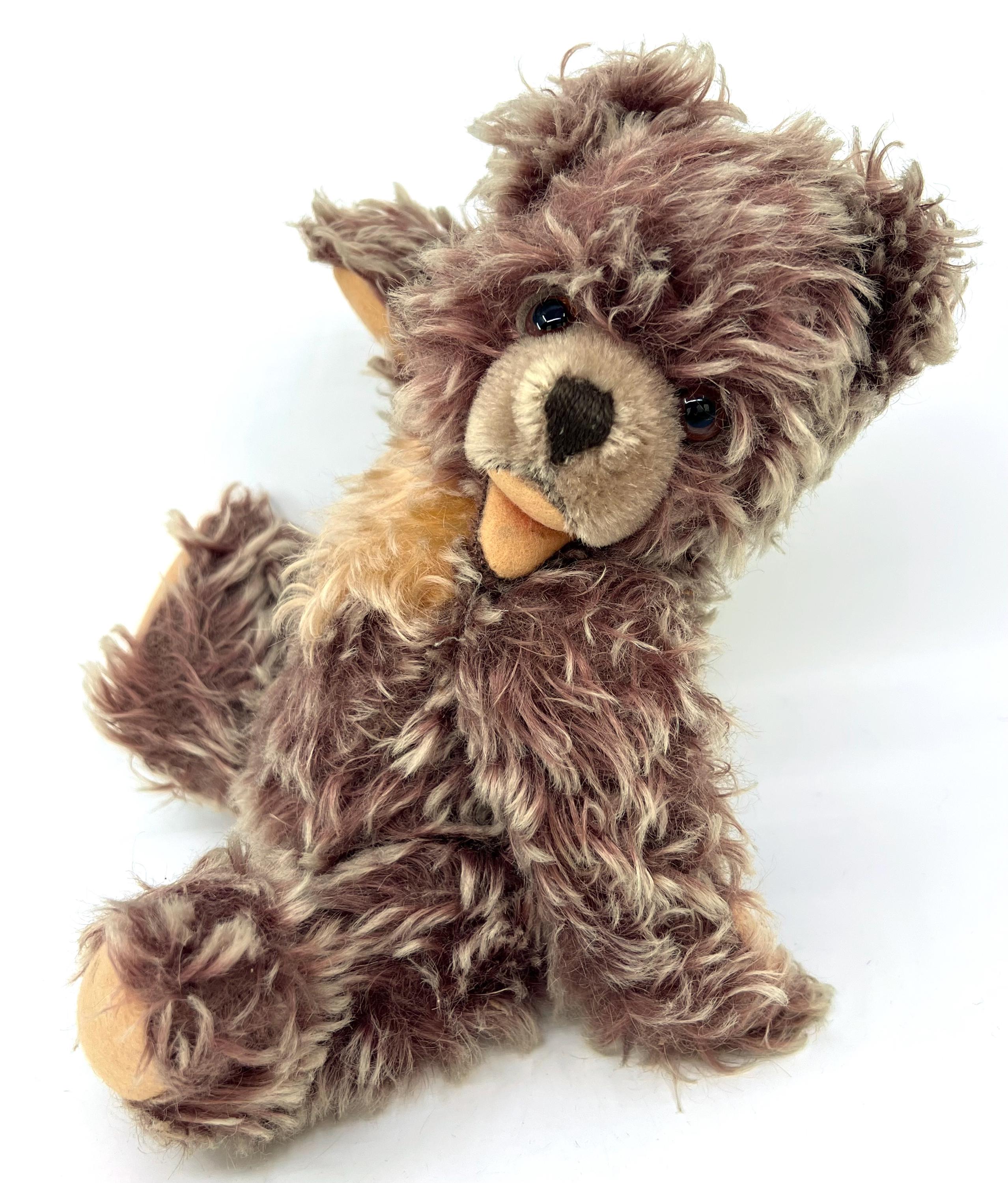 Steiff Zotty Teddy Bear 1959 Cinnamon Frosted Mohair Plush 28 Cm