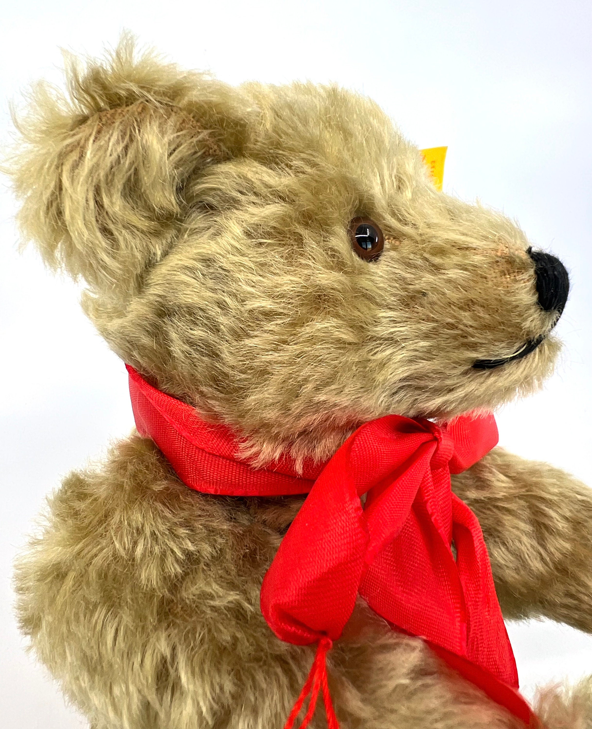 Steiff Classic 1920 Teddy Bear 2003 Brass Mohair Replica Steiff Classic 1920 Teddy Bear 2003 Brass Mohair Replica