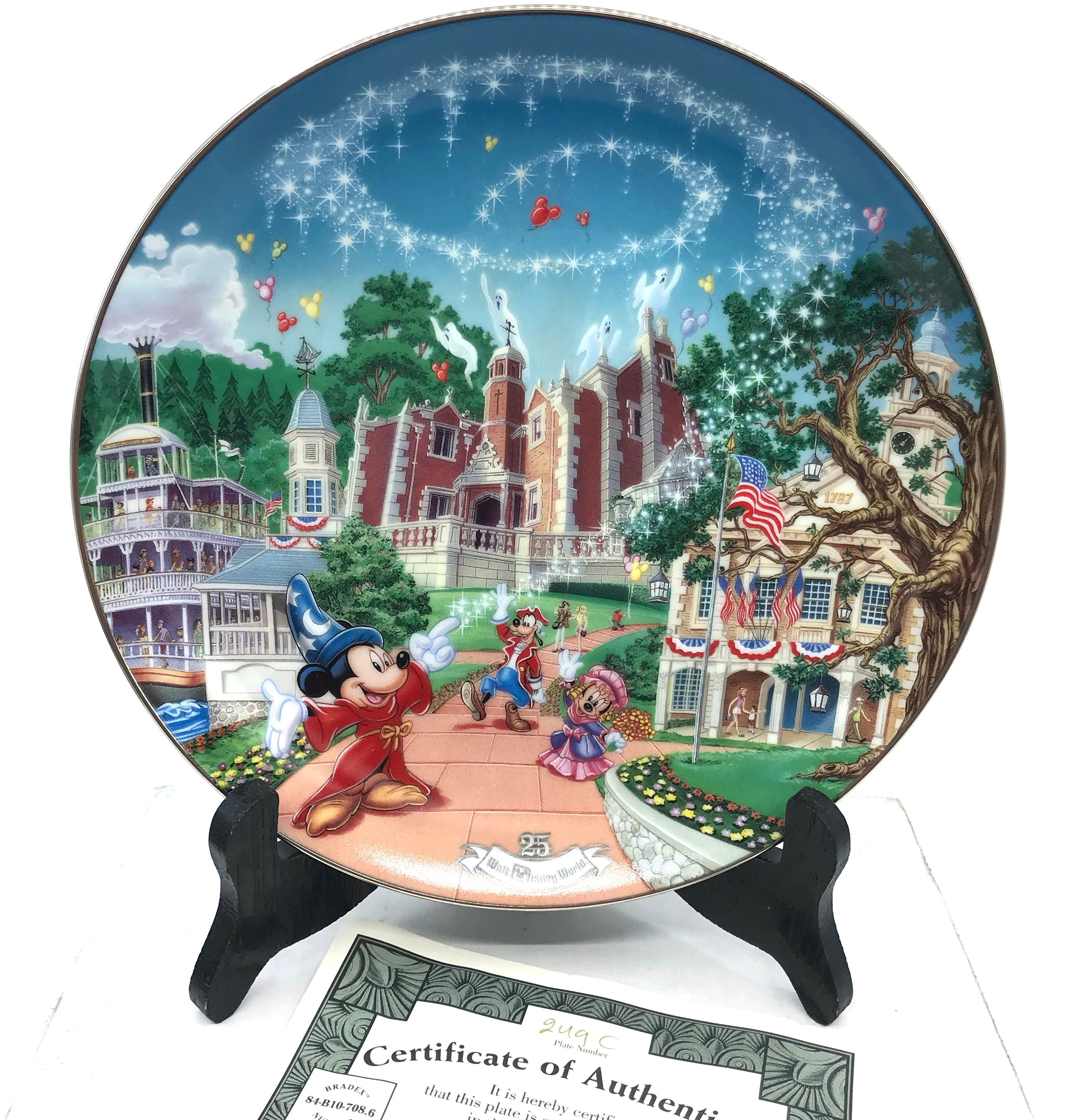 Walt Disney World Liberty Square Porcelain Collector Plate No 6