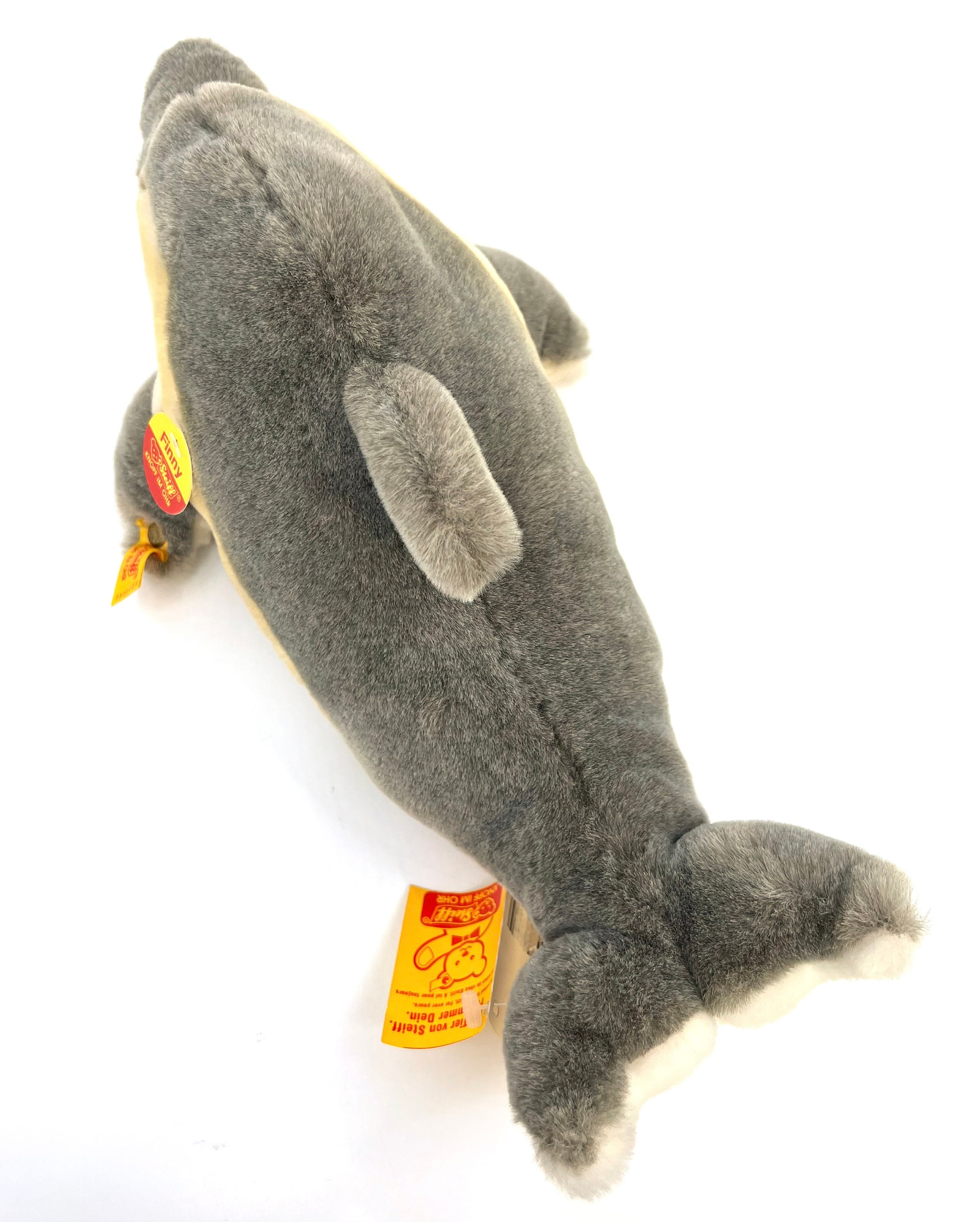 Steiff Germany Plush Finny Dolphin 35cm 14 Inches 1987 ID Steiff Germany Plush Finny Dolphin 35cm 14 Inches 1987 ID