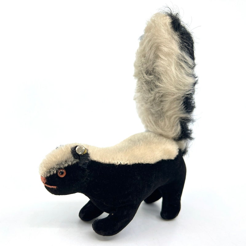 Skunk Rocker Plush Vintage Skunk Plush - Etsy