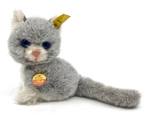steiffシュタイフ/ ビンテージ・猫のスナッフィ / 15cm ヴィンテージ シュタイフ テディベア スナッフィー
