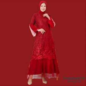 Vestido largo elegante para mujeres musulmanas: ideal para ocasiones especiales, vestido de boda musulmán, vestimenta musulmana para mujeres, vestido islámico para mujeres, caftán