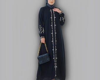 Abaya Raisma Ivannie - Elegante Muslimah Gamis para eventos especiales, moda Muslimah, mujeres musulmanas, vestido de mujer, vestido islámico