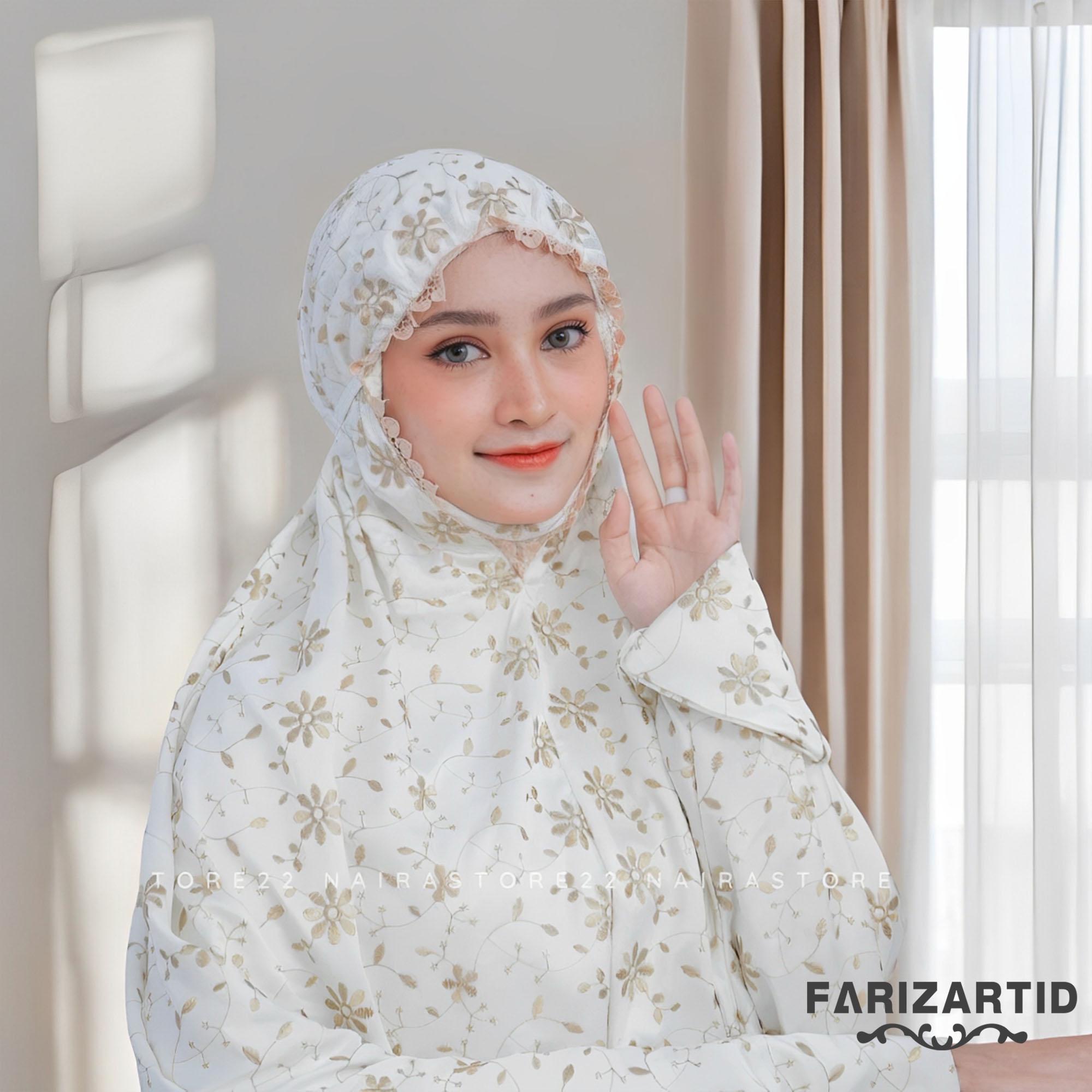 Prada Cala Paris Silk Adult Mukena Luxurious and Elegant,muslim