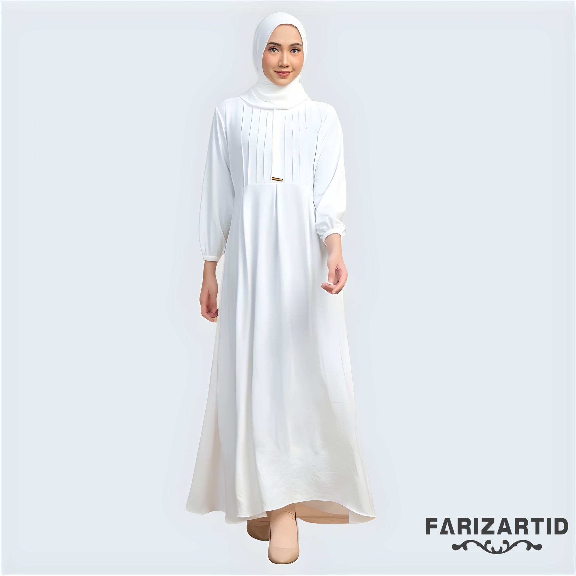 Azalia White Plain Crinkle Women's Muslim Dress,Muslim Dress,Muslim Dress Wedding,Women Muslim Attire,Women Islamic Dress,Islamic Dress Azalia White Plain Crinkle Women's Muslim Dress,Muslim Dress,Muslim Dress Wedding,Women Muslim Attire,Women Islamic Dress,Islamic Dress