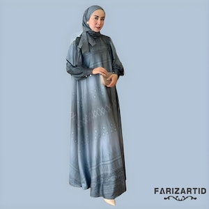Vestido elegante Yarashyma Miranda Vestido largo para mujer, Vestido musulmán, Vestido musulmán para boda, Atuendo musulmán para mujer, Vestido islámico para mujer, Caftán