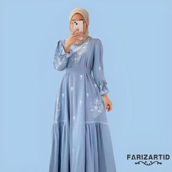 Edelia Abaya Dress – Elegant and Modern Design for Every Occasion, Muslim Dress, Muslim Dress Wedding, Women Islamic Dress, Caftan