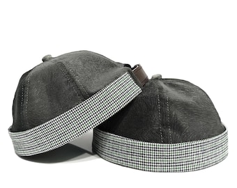 Miki Hat Men's Cap - Honstut Motif List, Stylish & Comfortable to Wear, Muslim Knit Cap, Religious Cap, Handmade Peci, Muslim Beanie