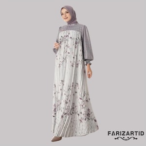 Vestido Marzetha, tres vestidos elegantes de primera calidad para ocasiones especiales, vestido musulmán, vestido musulmán para bodas, atuendo musulmán para mujeres, vestido islámico para mujeres