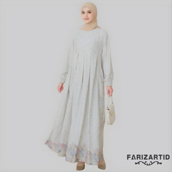 sachin and babi light blue dress Modern dress in casual style (Modern Muslim women) main image 1