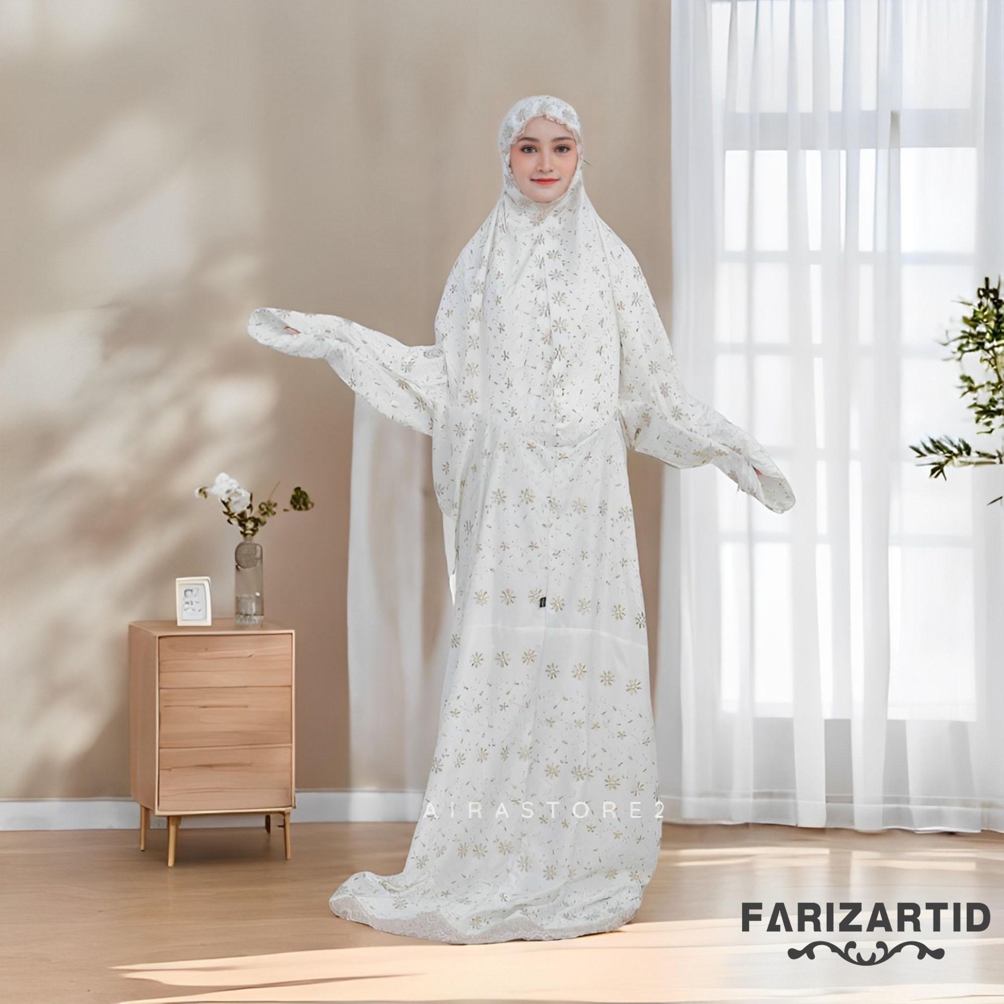 Prada Cala Paris Silk Adult Mukena Luxurious and Elegant,muslim