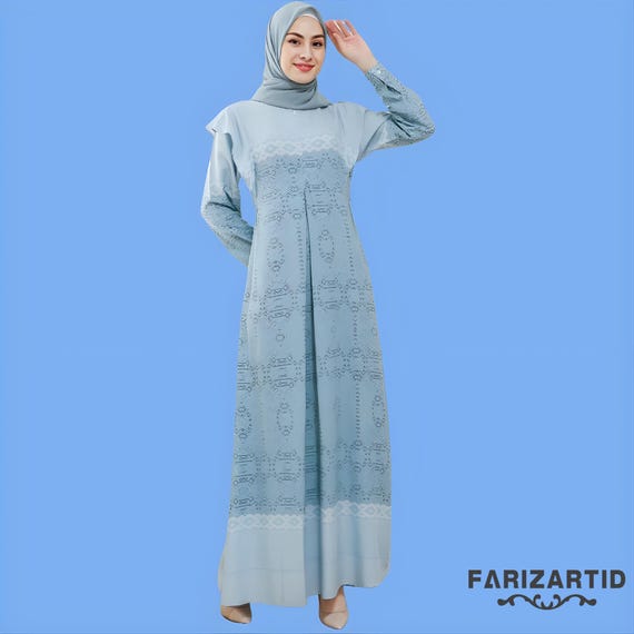 Modern and Comfortable: Aruna Gamis Dress for Trendy Muslim Women, Muslim Dress, Muslim Dress Wedding, Women Islamic Dress Modern and Comfortable: Aruna Gamis Dress for Trendy Muslim Women, Muslim Dress, Muslim Dress Wedding, Women Islamic Dress