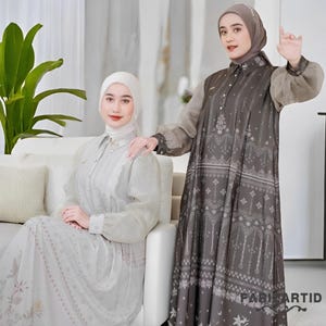 Ropa musulmana exclusiva para mujer de Andira Maxy, vestido musulmán, vestido musulmán para boda, vestido islámico para mujer