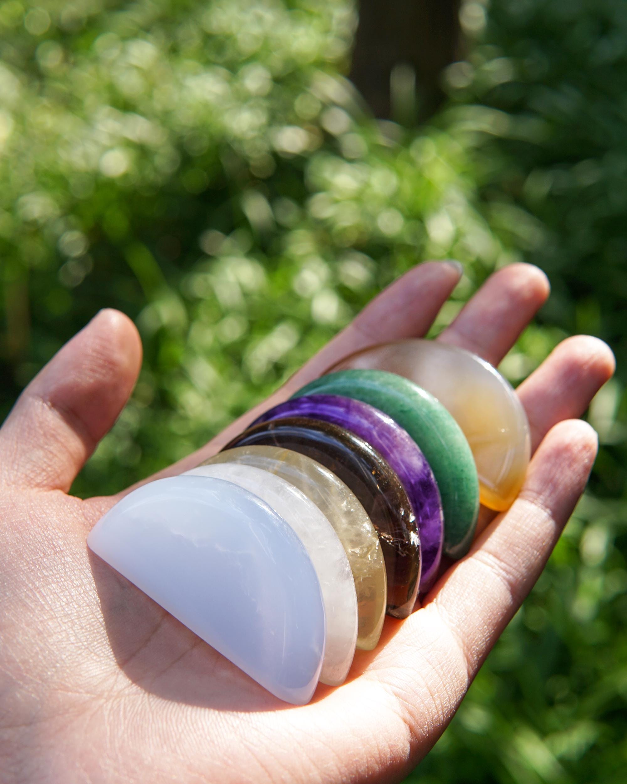Chakra Healing Crystal Set Natural Polished Crystals Stones Kit for ...