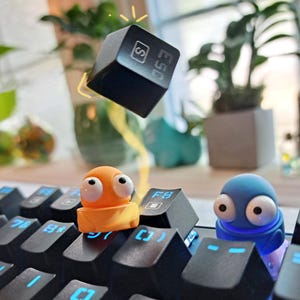 Handgefertigte REPO Artisan Tastenkappe: Mechanisches Tastatur Dekor