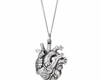 Mini Anatomical Heart Locket