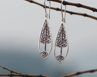 Rooted Tree of Life Earrings