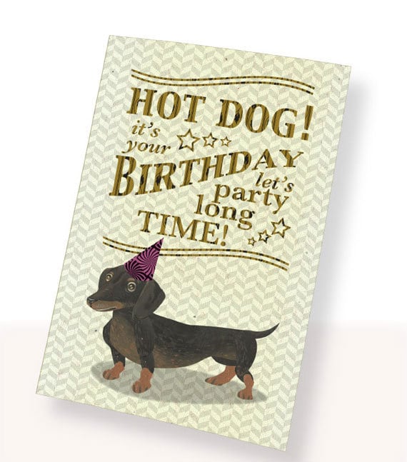 weenie dog birthday