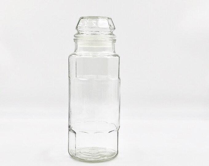 1978 Planters Peanuts Glass Storage Jar Etsy