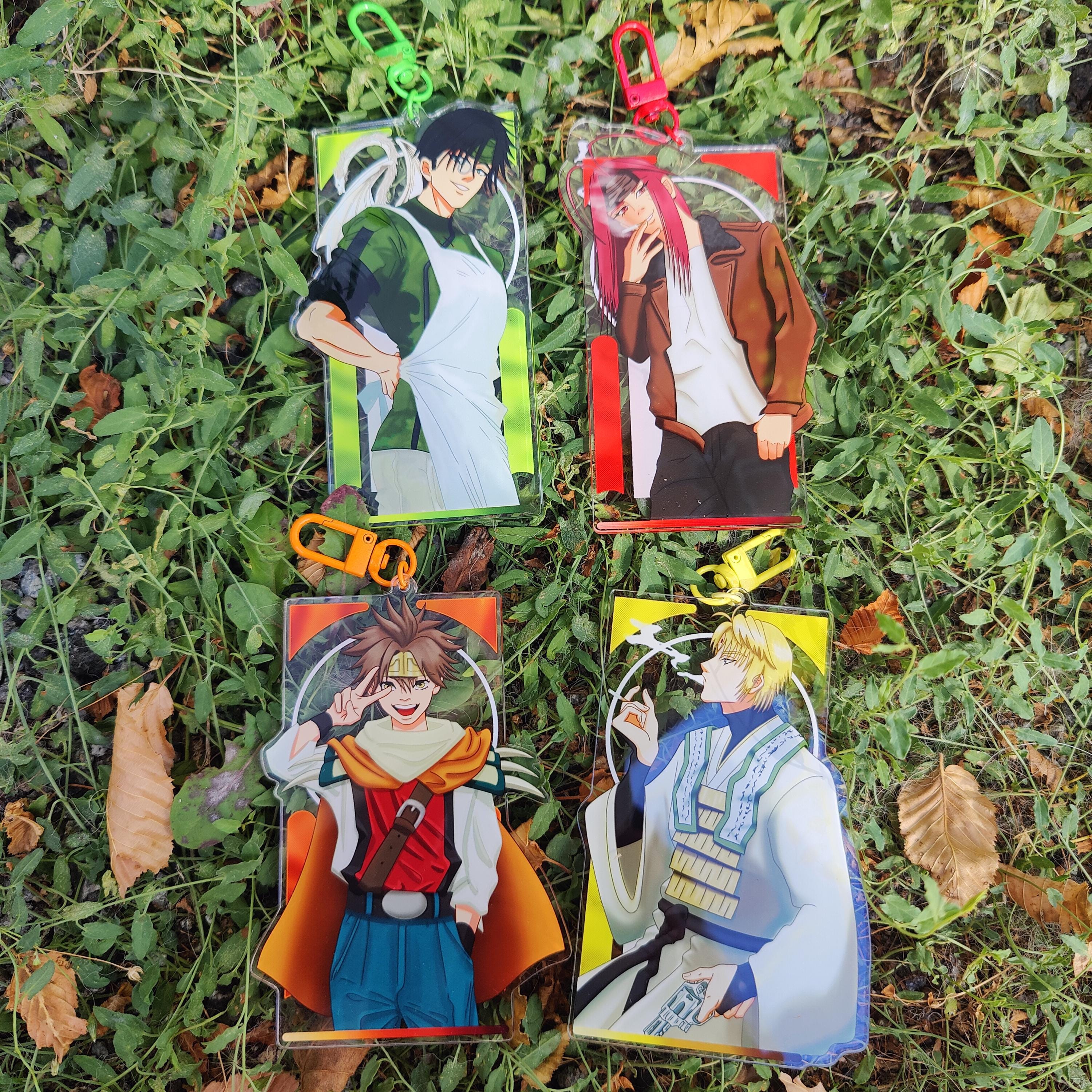 アクリルチャーム 最遊記 三蔵・悟空・八戒・悟浄 - Etsy 日本