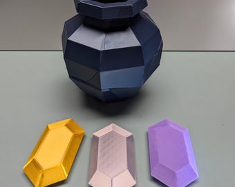 Breakable “Metallic” Pot – Inspired by Zelda Game