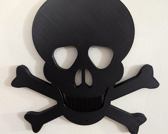 Skull and Crossbones Wall Hanging