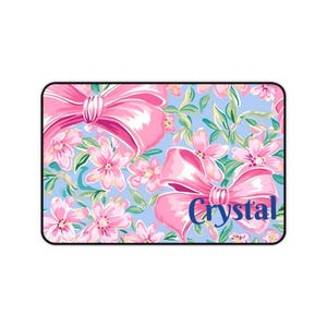 Floral Personalized Desk Mat, Custom Desk Pad, Office Decor, Perfect Gift for Students, Professional Workspace Accessory, Personalized [...]