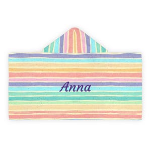 Personalized Kids Hooded Towel, Fun Bath Towels for Children, Beach Towels, Gift for Kids, Custom Name Towel