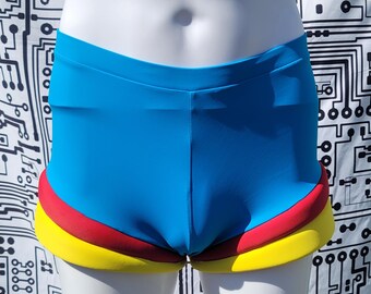 LS7 Rainbow Brite Bubble Shorts. Size Small