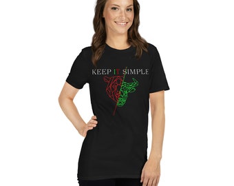 Keep It Simple Short-Sleeve Unisex T-Shirt