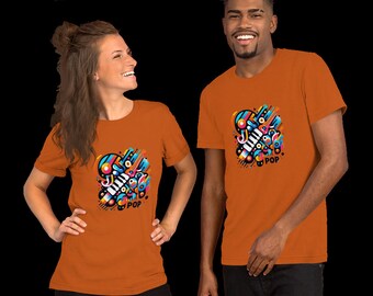 Pop Music Vibes Unisex t-shirt