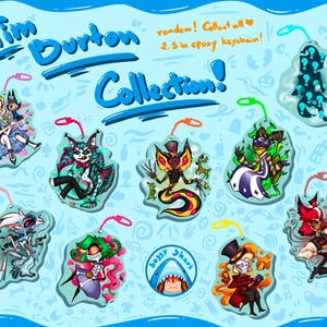 Randomized Tim Burton Hazbin Collection