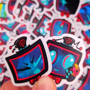 Pack d'autocollants Vox Emoji ! (44/22 stickers transparents mats)