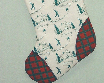 A Simple Stocking Easy PDF Pattern Christmas Stocking