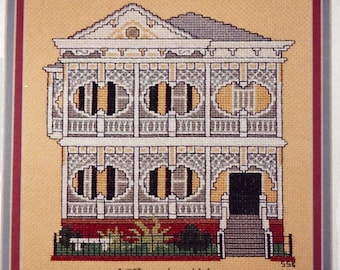 Gingerbread House Counted Cross Stitch Pattern